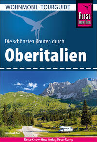 Vorderes Coverbild Reise Know-How Wohnmobil-Tourguide Oberitalien
