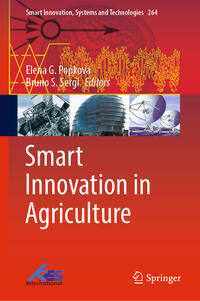 Vorderes Coverbild Smart Innovation in Agriculture
