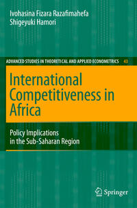 Vorderes Coverbild International Competitiveness in Africa