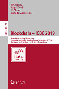 Vorderes Coverbild Blockchain – ICBC 2019