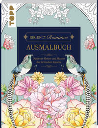 Vorderes Coverbild Regency Romance Ausmalbuch