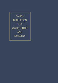 Vorderes Coverbild Saline Irrigation for Agriculture and Forestry