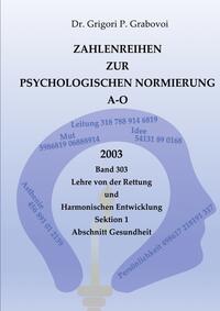 Vorderes Coverbild Zahlenreihen zur Psychologischen Normierung / Zahlenreihen zur Psychologischen Normierung A-O