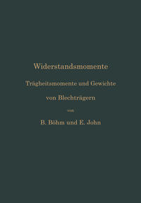 Vorderes Coverbild Widerstandsmomente