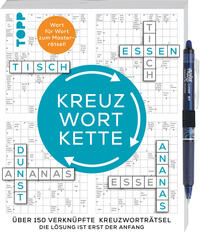 Vorderes Coverbild Die Kreuzwortkette – 150 verknüpfte Kreuzworträtsel: Die Lösung ist erst der Anfang