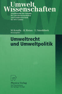 Vorderes Coverbild Umweltrecht und Umweltpolitik