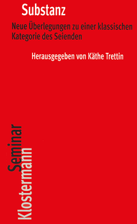 Vorderes Coverbild Substanz