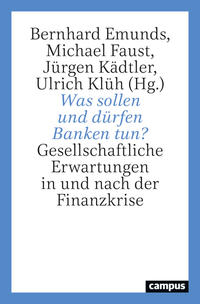 Vorderes Coverbild Was sollen und dürfen Banken tun?