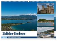 Vorderes Coverbild Südlicher Gardasee - Von Salo bis Garda (Wandkalender 2025 DIN A2 quer), CALVENDO Monatskalender