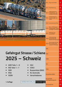 Vorderes Coverbild ADR/RID 2025 Schweiz