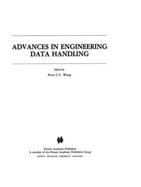 Vorderes Coverbild Advances in Engineering Data Handling