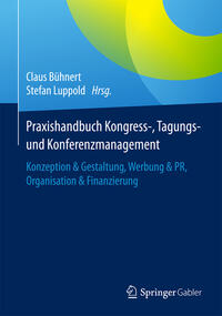 Vorderes Coverbild Praxishandbuch Kongress-, Tagungs- und Konferenzmanagement