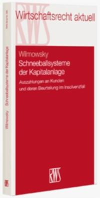 Vorderes Coverbild Schneeballsysteme der Kapitalanlage