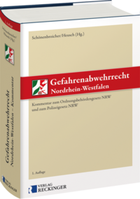 Vorderes Coverbild Gefahrenabwehrrecht Nordrhein-Westfalen