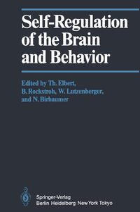 Vorderes Coverbild Self-Regulation of the Brain and Behavior