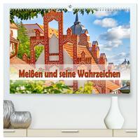 Vorderes Coverbild Meißen und seine Wahrzeichen (hochwertiger Premium Wandkalender 2026 DIN A2 quer), Kunstdruck in Hochglanz