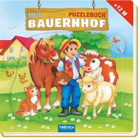 Vorderes Coverbild Trötsch Mein erstes Puzzlebuch Bauernhof