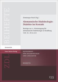 Vorderes Coverbild Alemannische Dialektologie: Dialekte im Kontakt
