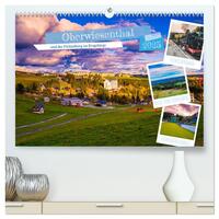 Vorderes Coverbild Oberwiesenthal und der Fichtelberg im Erzgebirge (hochwertiger Premium Wandkalender 2025 DIN A2 quer), Kunstdruck in Hochglanz