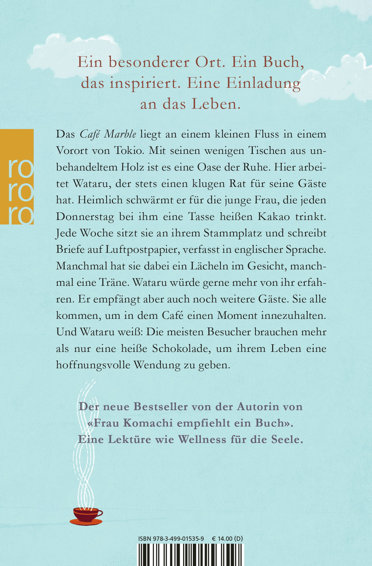 Rückseitencover Donnerstags im Café unter den Kirschbäumen