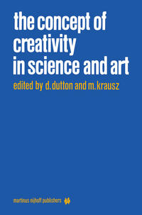 Vorderes Coverbild The Concept of Creativity in Science and Art