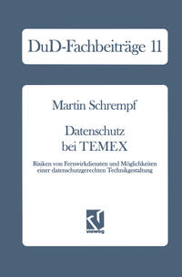 Vorderes Coverbild Datenschutz bei TEMEX