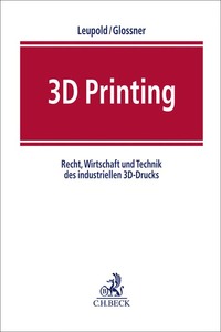Vorderes Coverbild 3D Printing