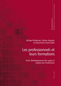Vorderes Coverbild Les professionnels et leurs formations