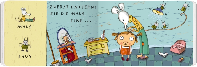 Beispielinhalt (Bild) Reim dich nett ins Bett