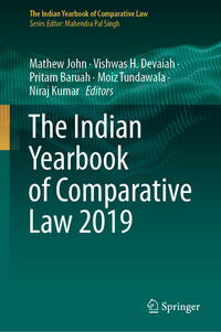 Vorderes Coverbild The Indian Yearbook of Comparative Law 2019