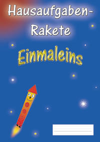 Vorderes Coverbild Hausaufgabenrakete Einmaleins