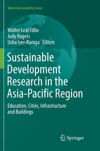 Vorderes Coverbild Sustainable Development Research in the Asia-Pacific Region