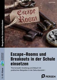 Vorderes Coverbild Escape-Rooms und Breakouts in der Schule einsetzen