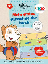 Vorderes Coverbild Bobo Siebenschläfer Mein erstes Ausschneidebuch