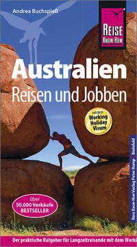 Vorderes Coverbild Reise Know-How Reiseführer Australien - Reisen und Jobben mit dem Working Holiday Visum