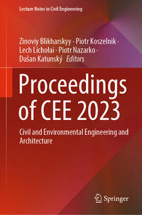Vorderes Coverbild Proceedings of CEE 2023