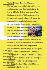Vorderes Coverbild Ränder /Rahmen