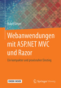 Vorderes Coverbild Webanwendungen mit ASP.NET MVC und Razor
