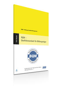 Vorderes Coverbild BQM - Qualitätsstandard für Bildungsträger