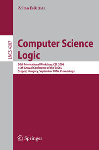 Vorderes Coverbild Computer Science Logic