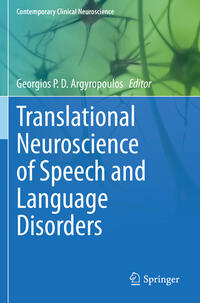 Vorderes Coverbild Translational Neuroscience of Speech and Language Disorders