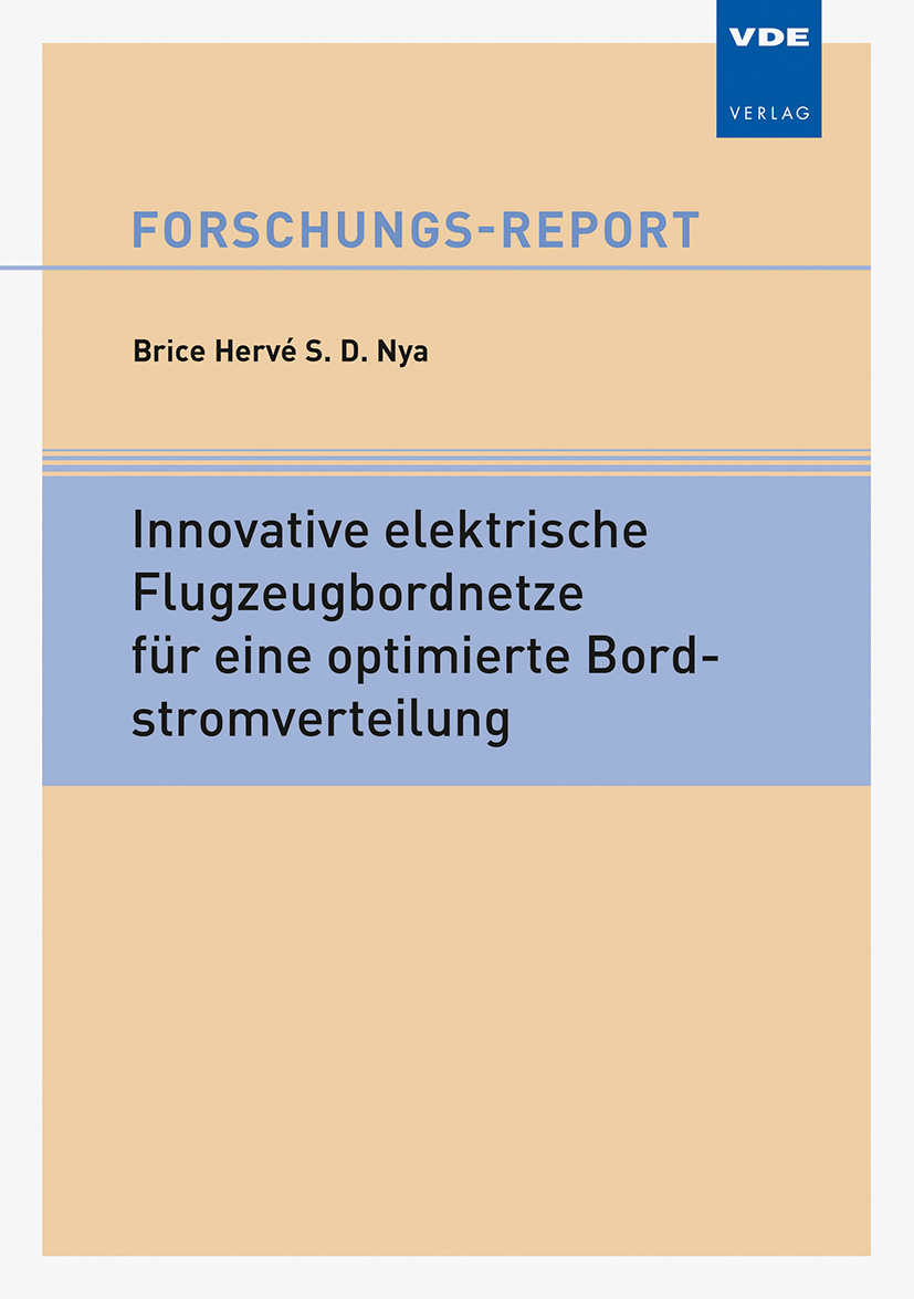 Anderes Coverbild Innovative elektrische Flugzeugbordnetze für eine optimierte Bordstromverteilung