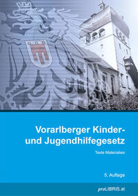 Vorderes Coverbild Vorarlberger Kinder- und Jugendhilfegesetz