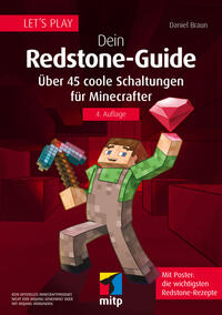 Vorderes Coverbild Let´s Play. Dein Redstone-Guide