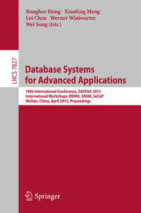 Vorderes Coverbild Database Systems for Advanced Applications