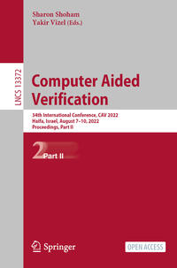 Vorderes Coverbild Computer Aided Verification