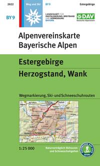 Vorderes Coverbild Estergebirge, Herzogstand, Wank