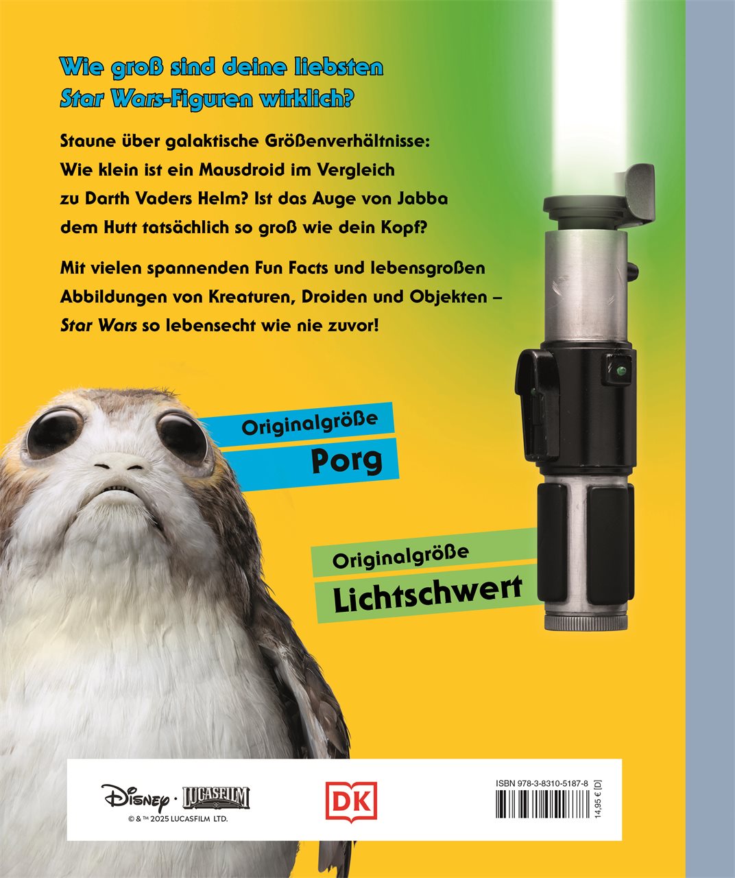 Rückseitencover Star Wars™ In Lebensgröße
