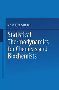 Vorderes Coverbild Statistical Thermodynamics for Chemists and Biochemists
