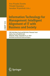 Vorderes Coverbild Information Technology for Management: Intelligent Alignment of IT with Business and Society